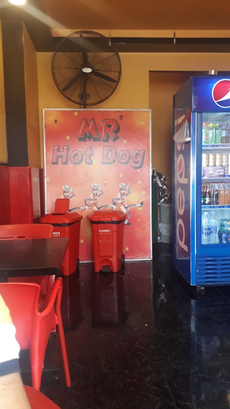 Hotdog rest