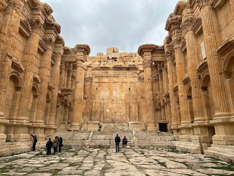 view on the Temple of Bacchus — photograph 2