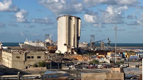 Beirut Port Grain Silos — photograph 2