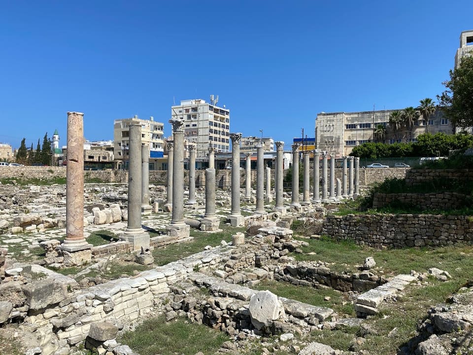 Ruins of Tyre : The Egyptian Port