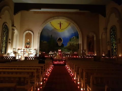 Saint Charbel Church zahle Lebanese Maronite Order — photograph 2