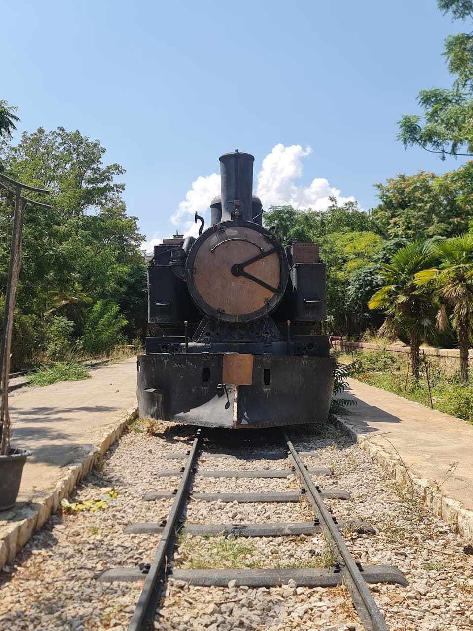 Old Train Station park