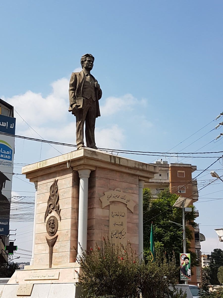 Statue of Hassan Kamel Alsabbah