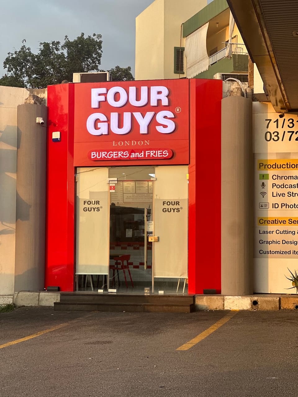 FOUR GUYS LONDON