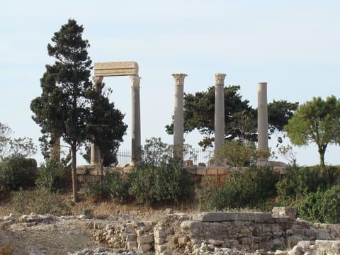 Columns from Temple of Astarte (Venus) — photograph 2