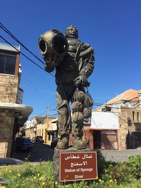 Botrys,statue of sponge diver — photograph 5