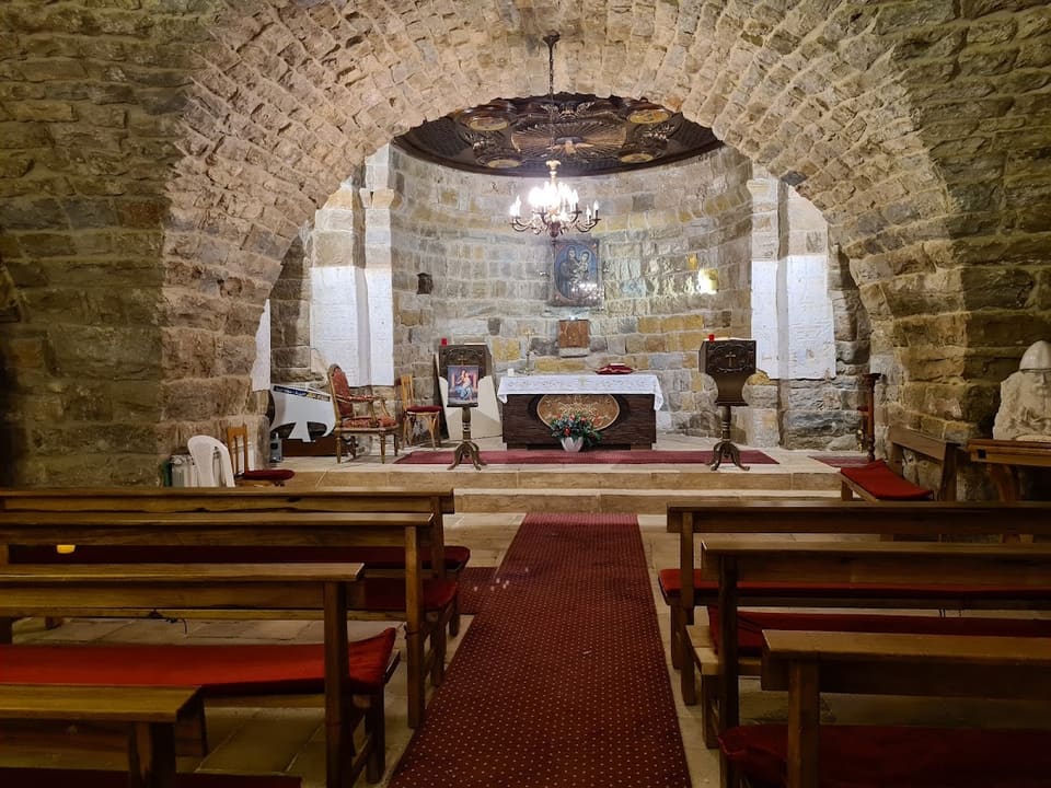 The church that St. Charbel was babtised in