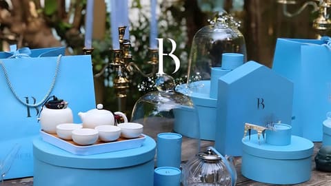 The Blue house, Tea Brand & Venue — photograph 2