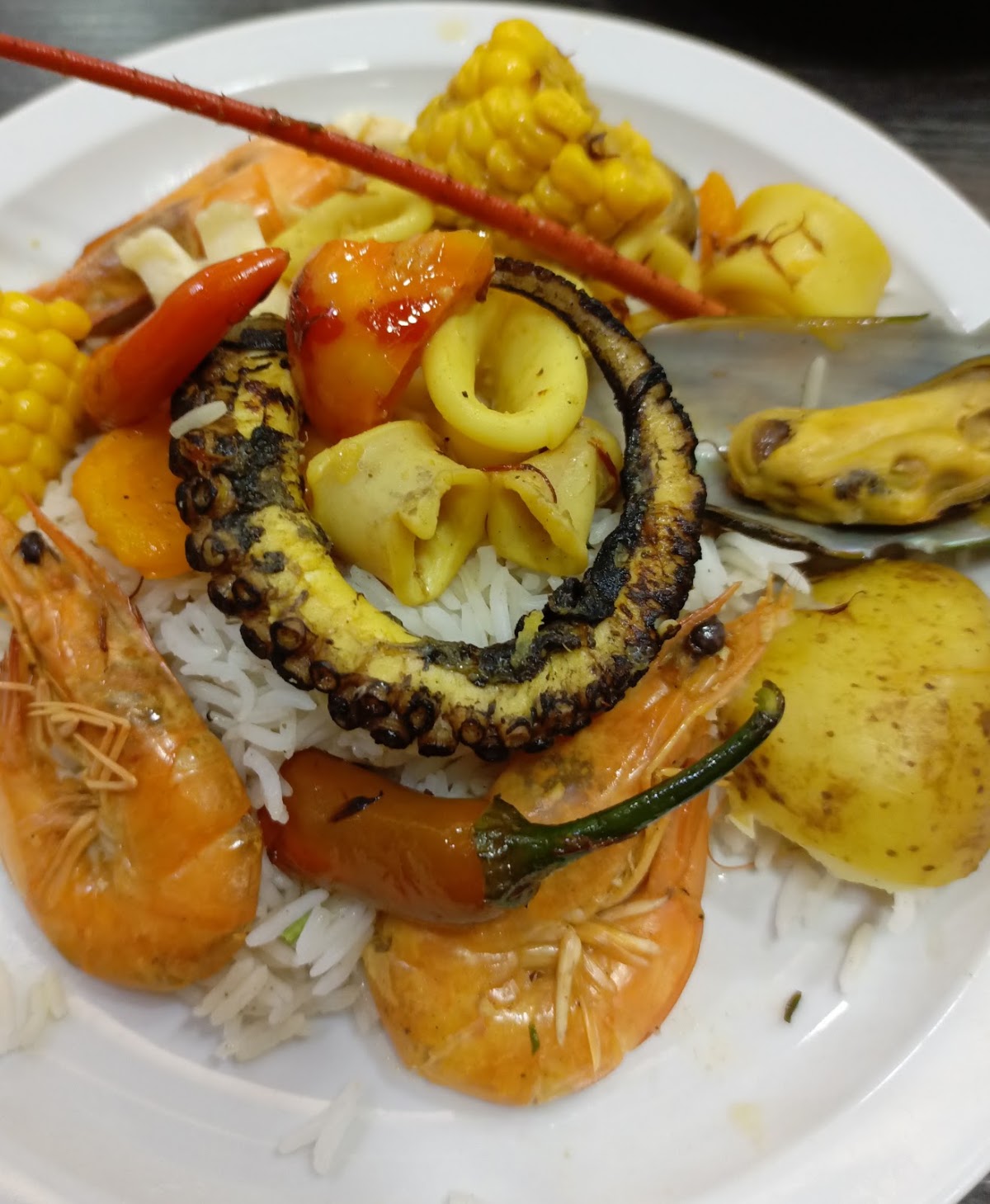Sea food market — photograph 6