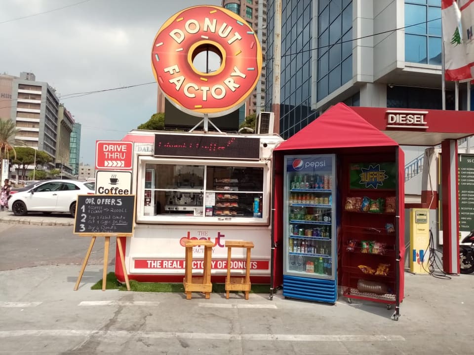 Drive thru - Donuts coffee and more