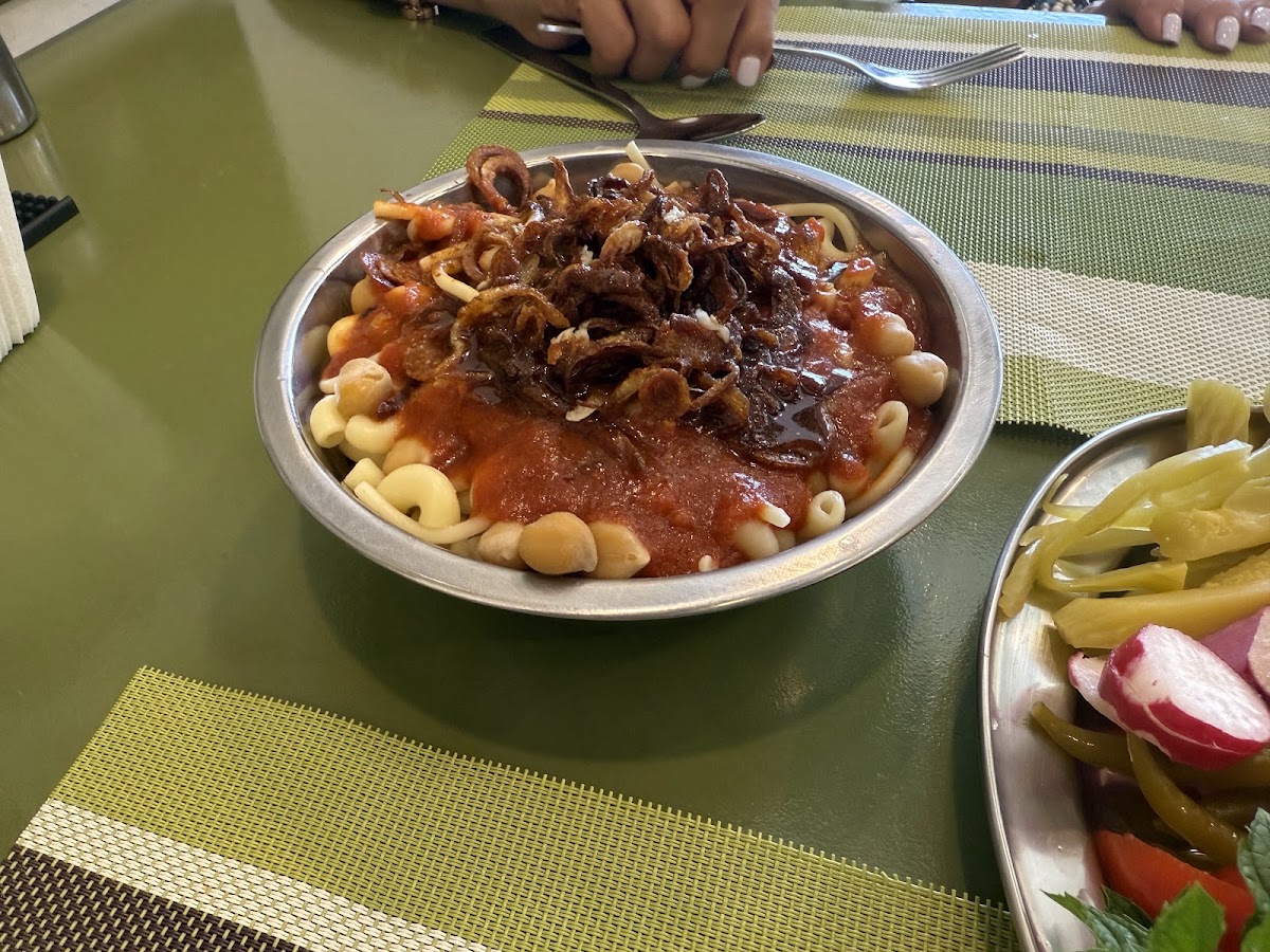 Falafel vs Koushari — photograph 2