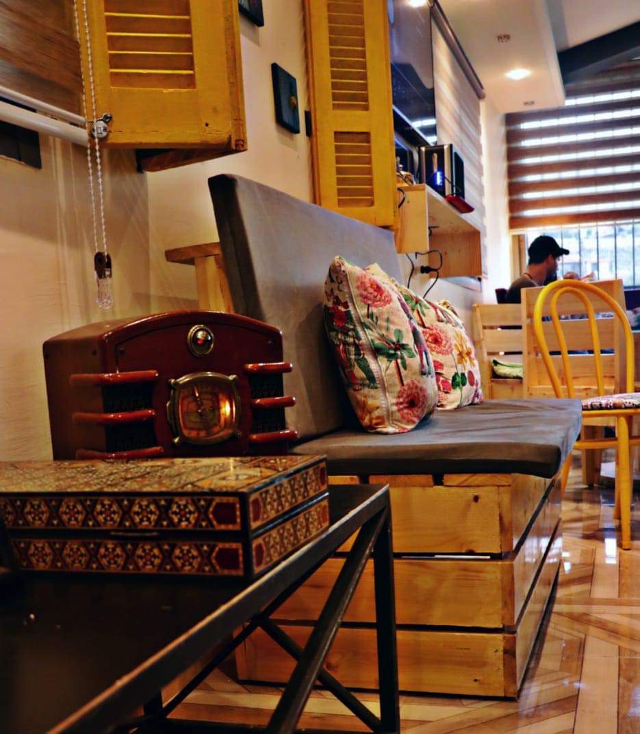 Boho coffeehouse