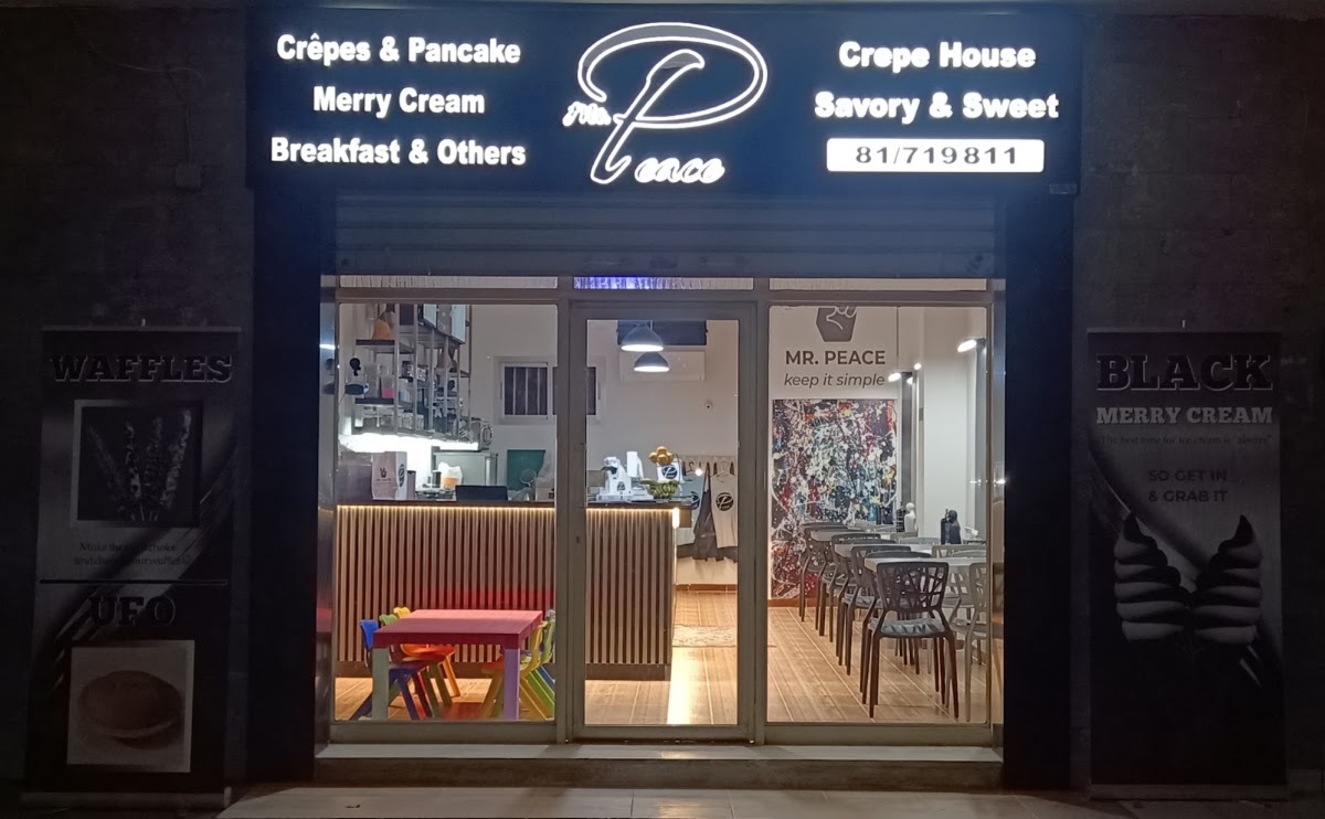 Mr. Peace "Crepe House & Creamery"