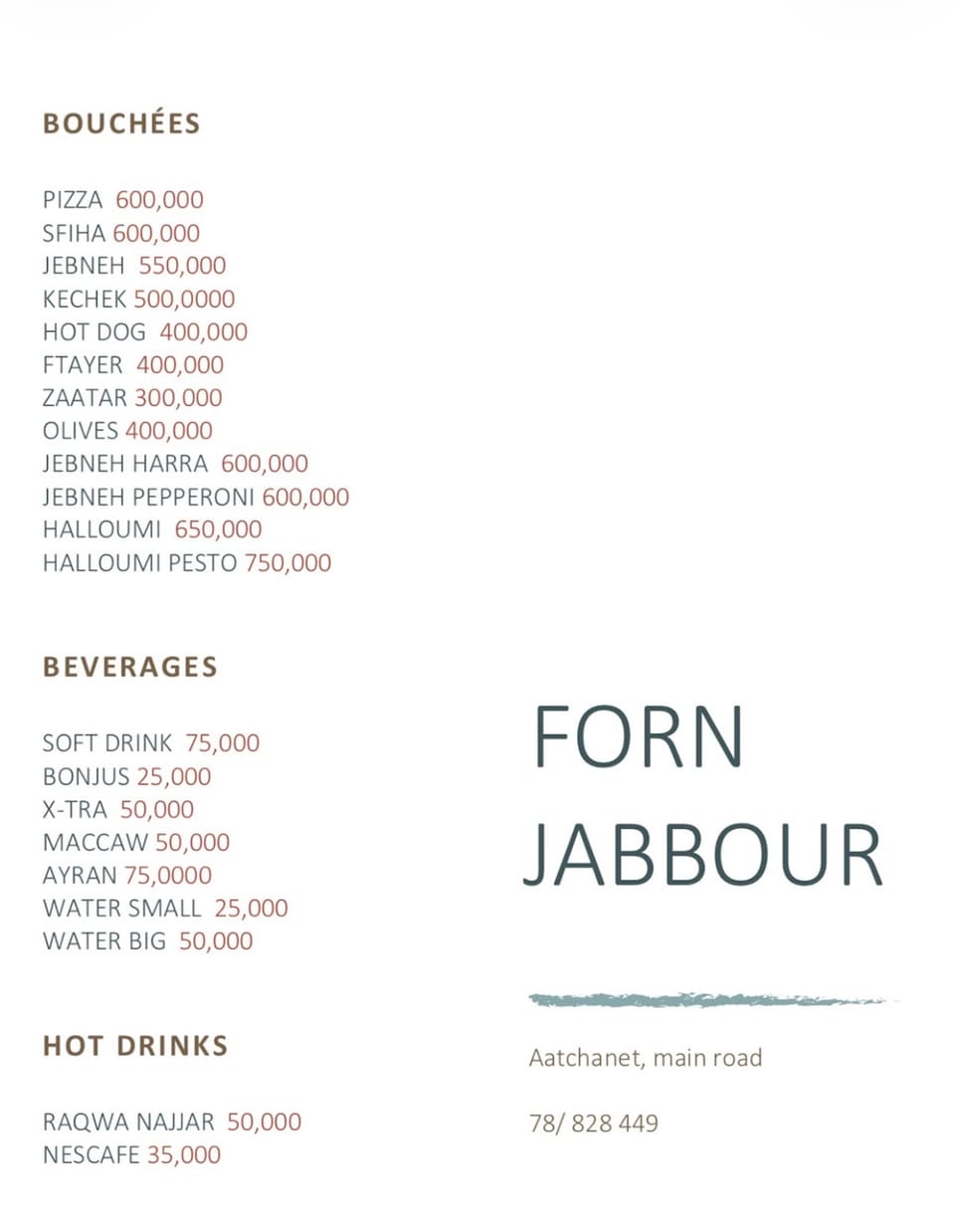 Forn Jabbour