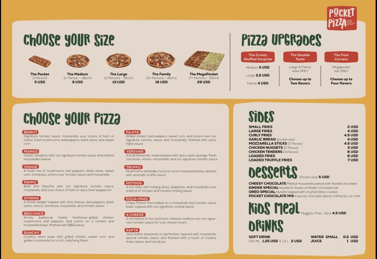 Pocket Pizza