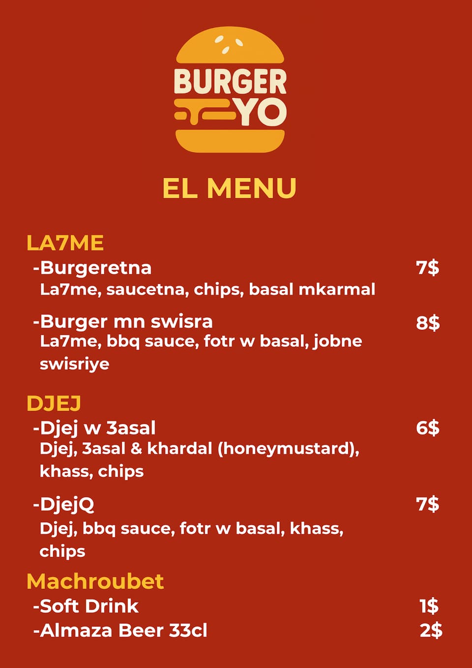 BURGER YO
