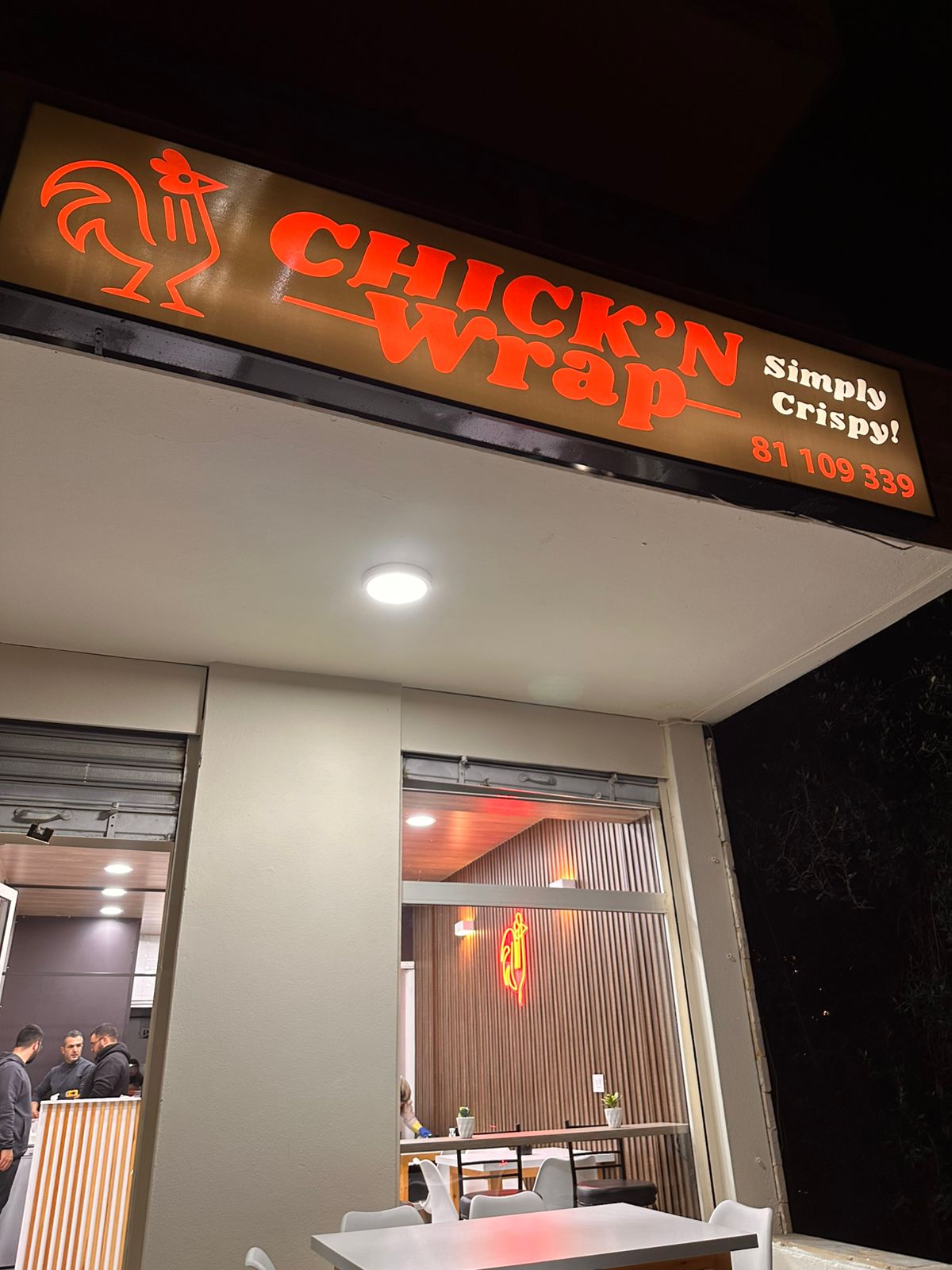 Chick'N wrap