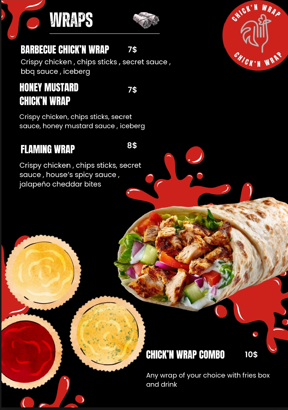 Chick'N wrap — photograph 6