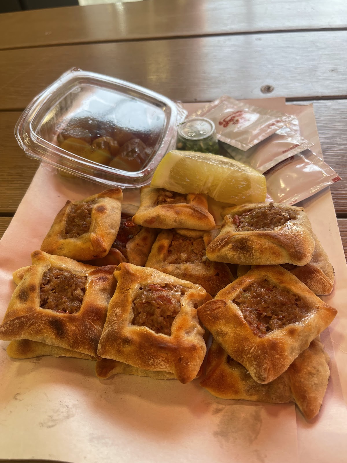 Sfiha w laban / cornish mazraa