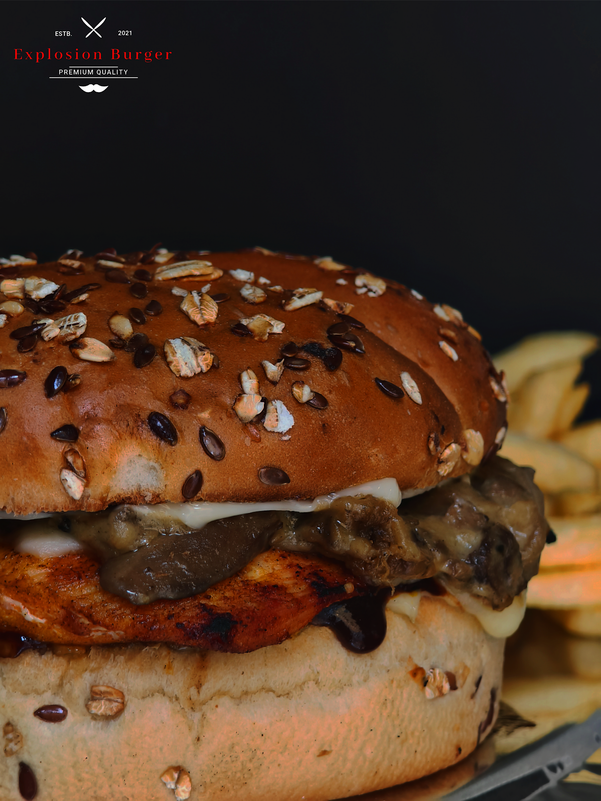 Explosion burger